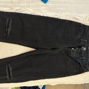 princess polly black ripped jeans